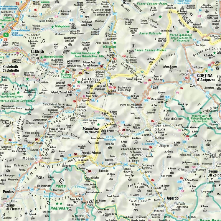 Produktbild: FolyMaps Motorradkarten Italien Nord