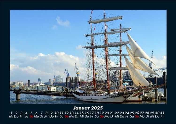 Produktbild: Segelboote 2025 Fotokalender DIN A5