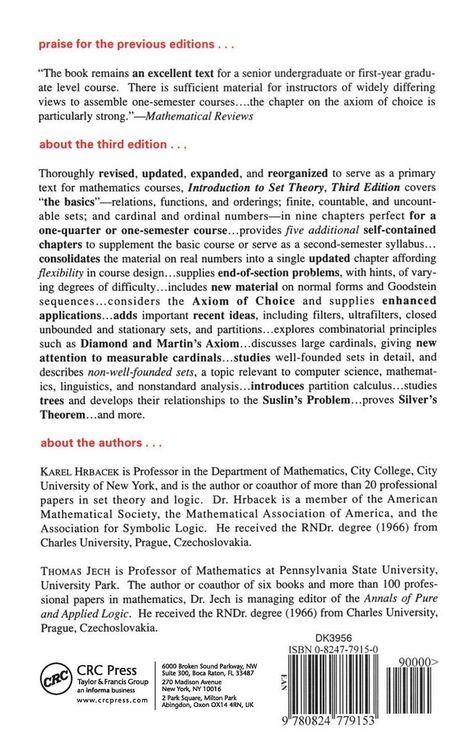 Produktbild: Introduction to Set Theory, Revised and Expanded