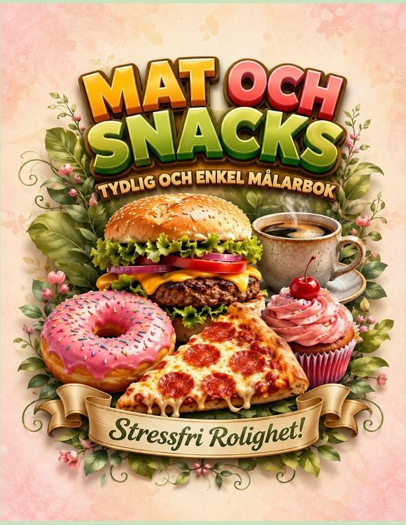 Produktbild: Mat och Snacks Tydlig och Enkel M&aring;larbok