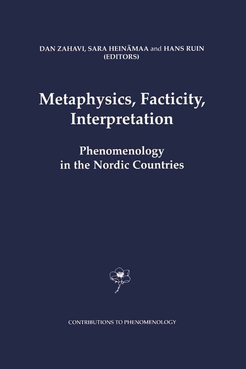 Produktbild: Metaphysics, Facticity, Interpretation
