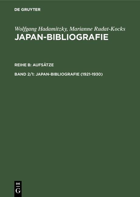 Produktbild: 1921-1930