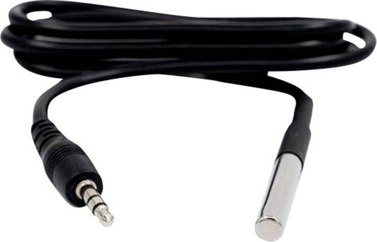 Produktbild: Shelly Temperatursensor DS18B20 3,5&nbsp;mm Jack 1m Kabel Temperatursensor