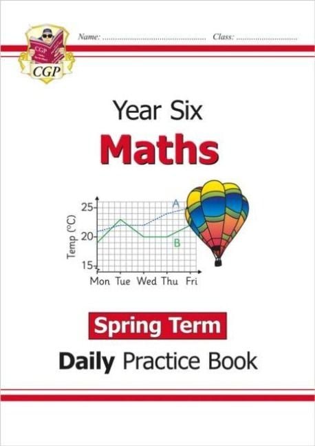 Produktbild: KS2 Maths Year 6 Daily Practice Book: Spring Term