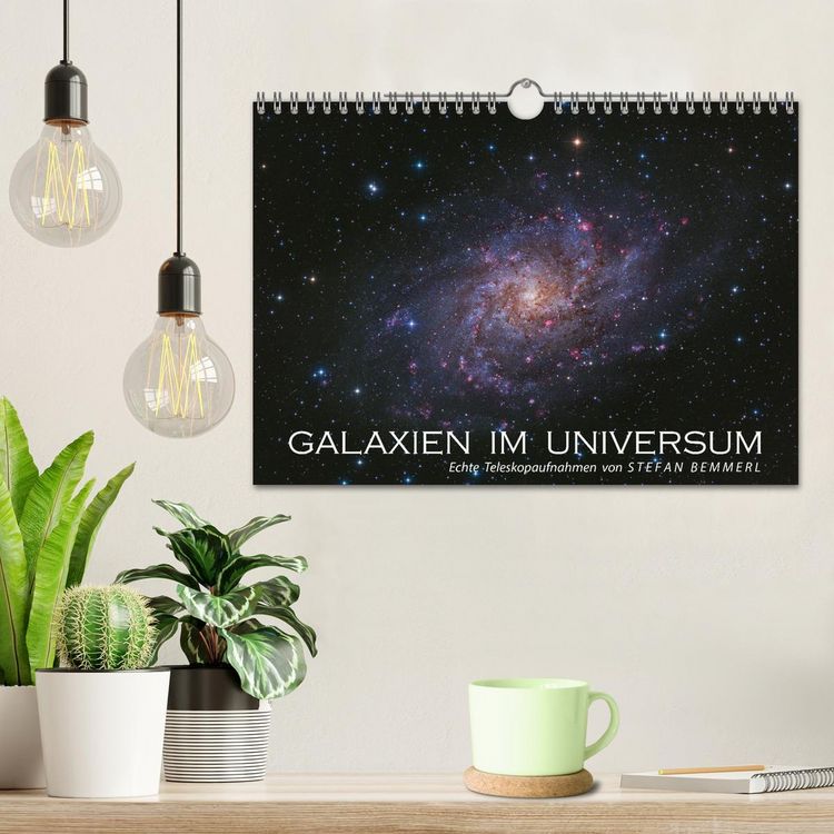 Produktbild: Galaxien im Universum (Wandkalender 2026 DIN A4 quer), CALVENDO Monatskalender