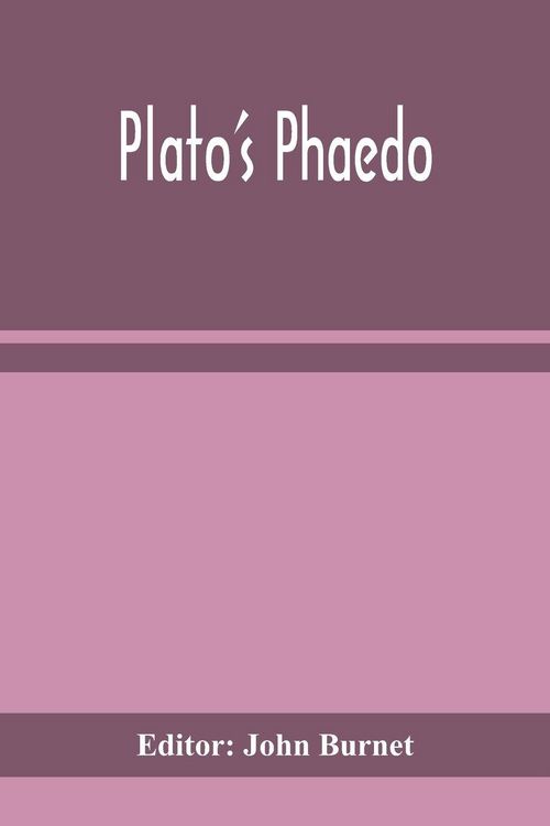 Produktbild: Plato'S Phaedo