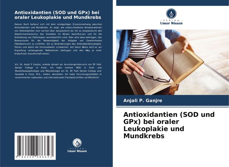 Produktbild: Antioxidantien (SOD und GPx) bei oraler Leukoplakie und Mundkrebs