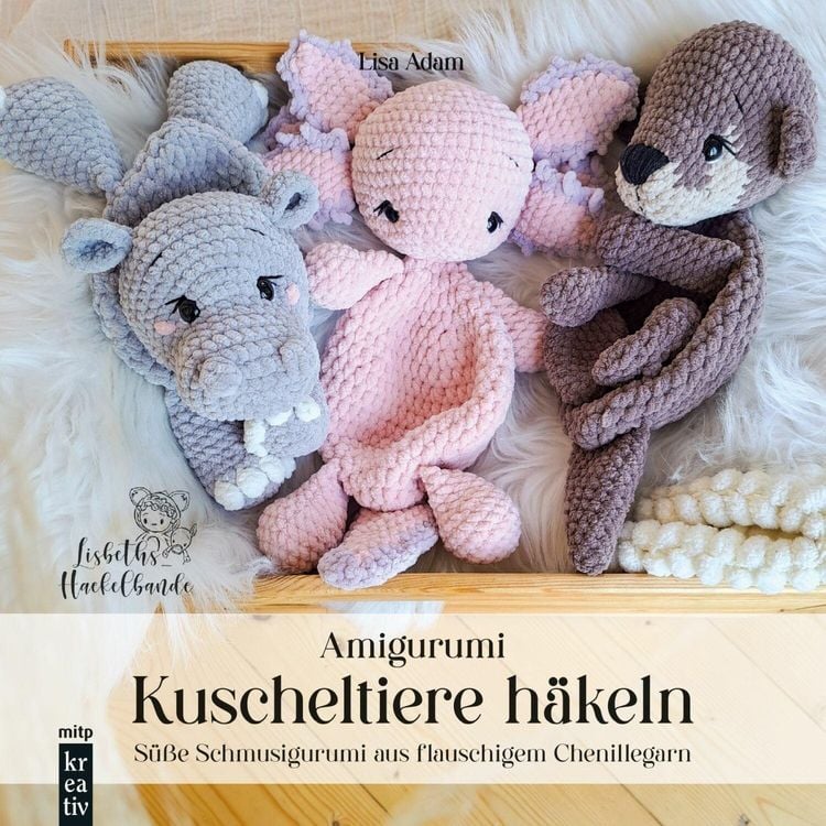Bild vom Artikel Amigurumi Kuscheltiere häkeln vom Autor Lisa Adam