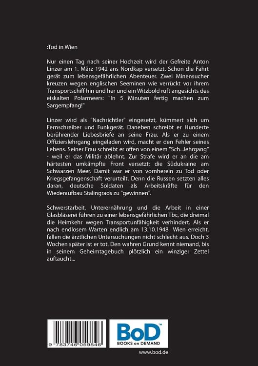 Produktbild: Tod in Wien