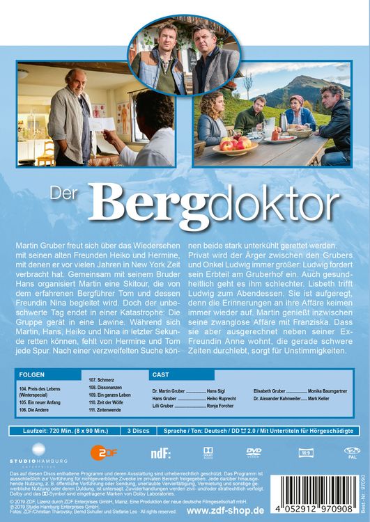 Produktbild: Der Bergdoktor - Staffel 12 [3 DVDs]