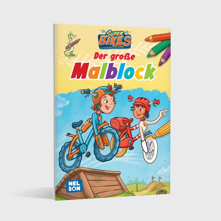 Produktbild: SUPERBIKES Der gro&szlig;e Malblock
