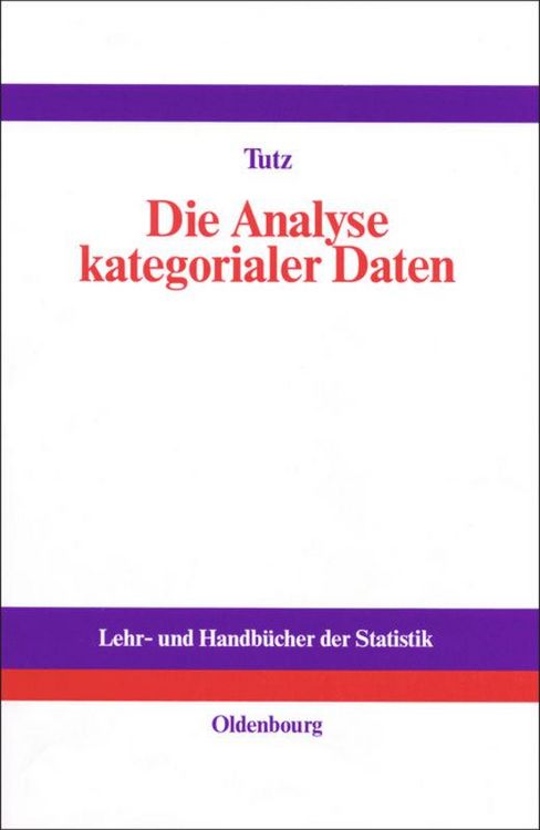Produktbild: Die Analyse kategorialer Daten