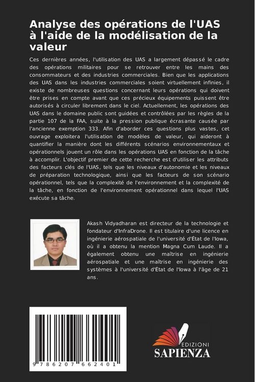 Produktbild: Analyse des op&eacute;rations de l'UAS &agrave; l'aide de la mod&eacute;lisation de la valeur