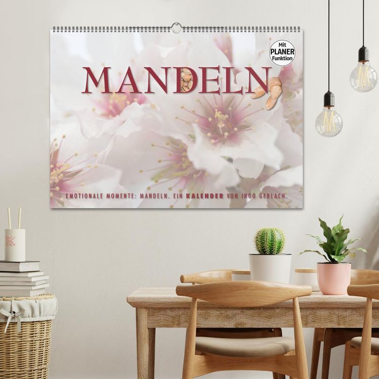 Produktbild: Emotionale Momente: Mandeln (Wandkalender 2026 DIN A2 quer), CALVENDO Monatskalender