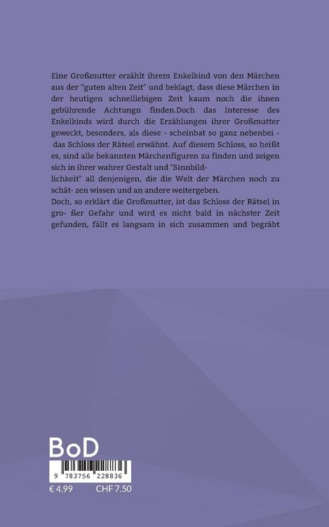 Produktbild: Das Schloss der R&auml;tsel