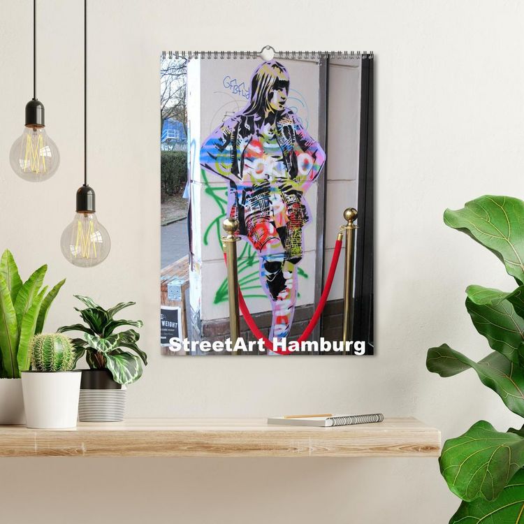 Produktbild: Hamburg StreetArt (Wandkalender 2026 DIN A3 hoch), CALVENDO Monatskalender