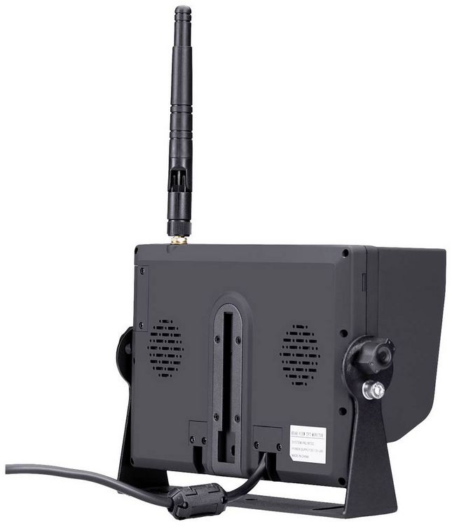 Produktbild: Midland Truck Guardian PRO Funk-R&uuml;ckfahrvideosystem 4 Kamera-Eing&auml;nge, Abstandshilfslinien, IR-Zusatzlicht, integriertes Mikrofon