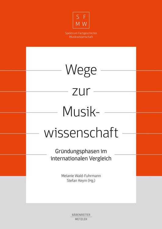 Produktbild: Wege zur Musikwissenschaft / Paths to Musicology