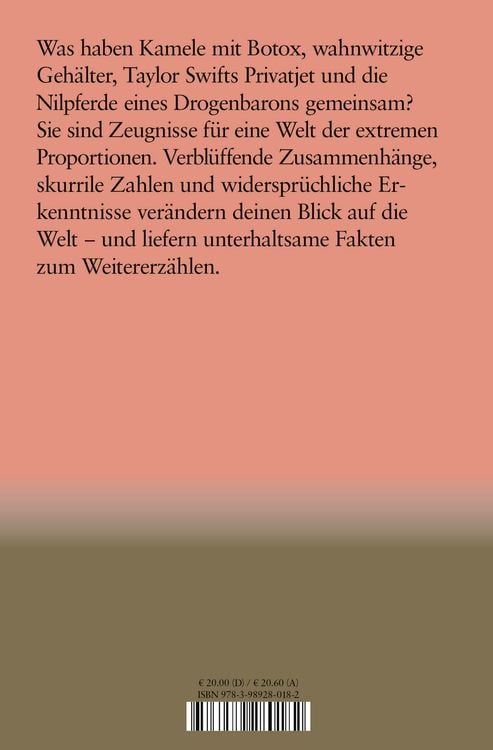 Produktbild: Gr&ouml;&szlig;enwahn in Zahlen