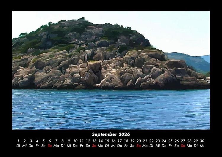 Produktbild: Seeblick 2026 Fotokalender DIN A3