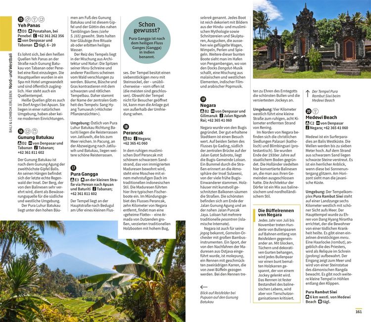 Produktbild: Vis-&agrave;-Vis Reisef&uuml;hrer Bali & Lombok