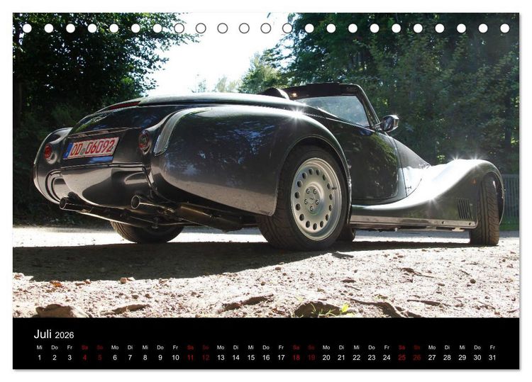 Produktbild: Faszination Morgan (Tischkalender 2026 DIN A5 quer), CALVENDO Monatskalender