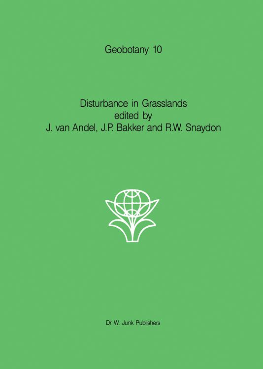 Produktbild: Disturbance in Grasslands