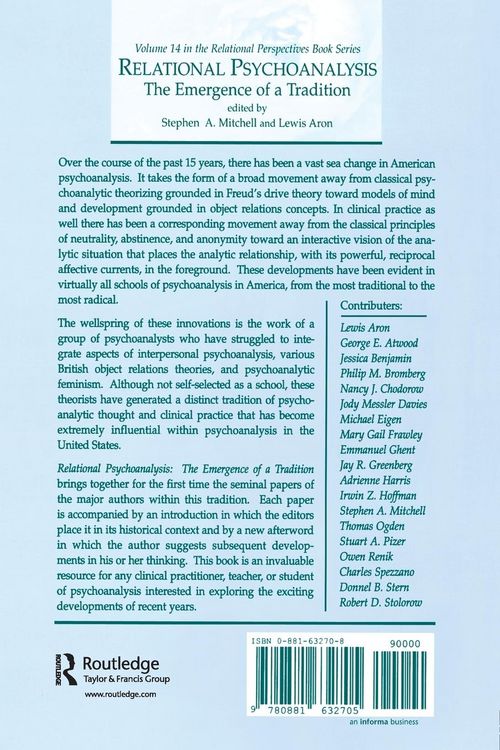 Produktbild: Relational Psychoanalysis, Volume 14