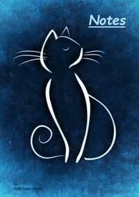 Produktbild: Notizbuch A5 dotted [Cat - Katze] Softcover von Daily Paper Design | 80 Seiten | als Tagebuch, Bullet Journal, Notizheft | &amp; aus nachhaltiger und umweltschonender Forstwirtschaft