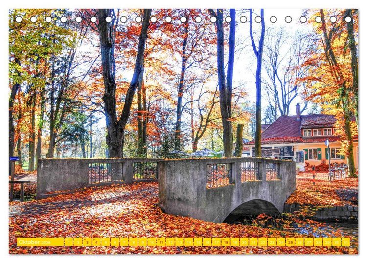 Produktbild: Da schau her &ndash; Auxburg (Tischkalender 2026 DIN A5 quer), CALVENDO Monatskalender