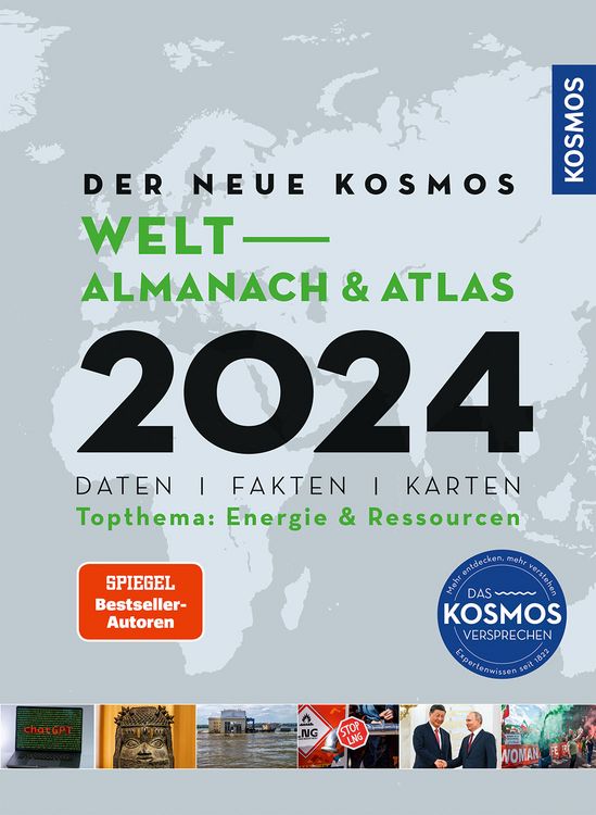 Produktbild: Der neue Kosmos Welt-Almanach & Atlas 2024