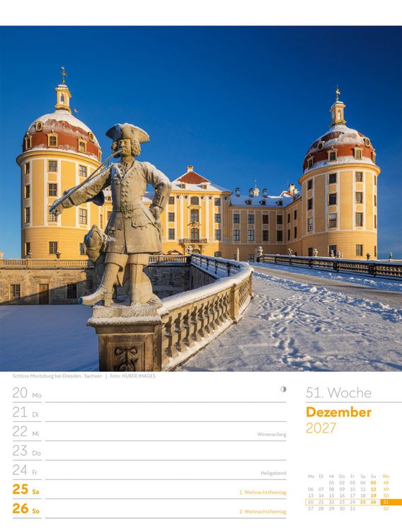 Produktbild: Malerisches Deutschland Wochenplaner Kalender 2027