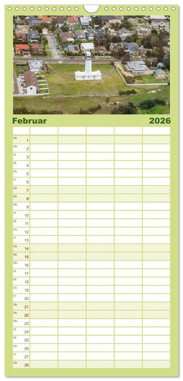 Produktbild: Familienplaner 2026 - Ein Tag in Sydney - eine etwas andere Sicht mit 5 Spalten (Wandkalender, 21 x 45 cm) CALVENDO