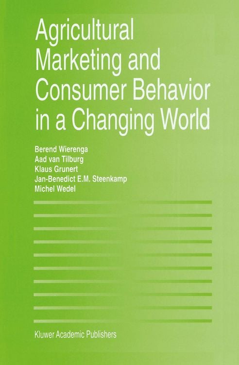 Produktbild: Agricultural Marketing and Consumer Behavior in a Changing World