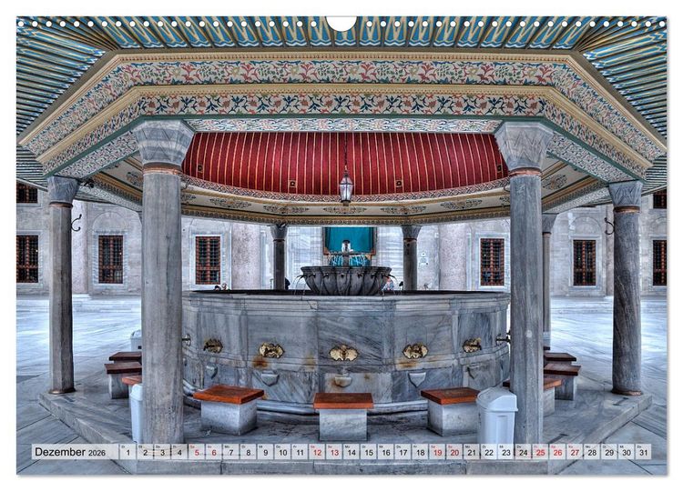 Produktbild: Istanbul - Im Schnittpunkt von Kulturen und Kontinenten (Wandkalender 2026 DIN A3 quer), CALVENDO Monatskalender