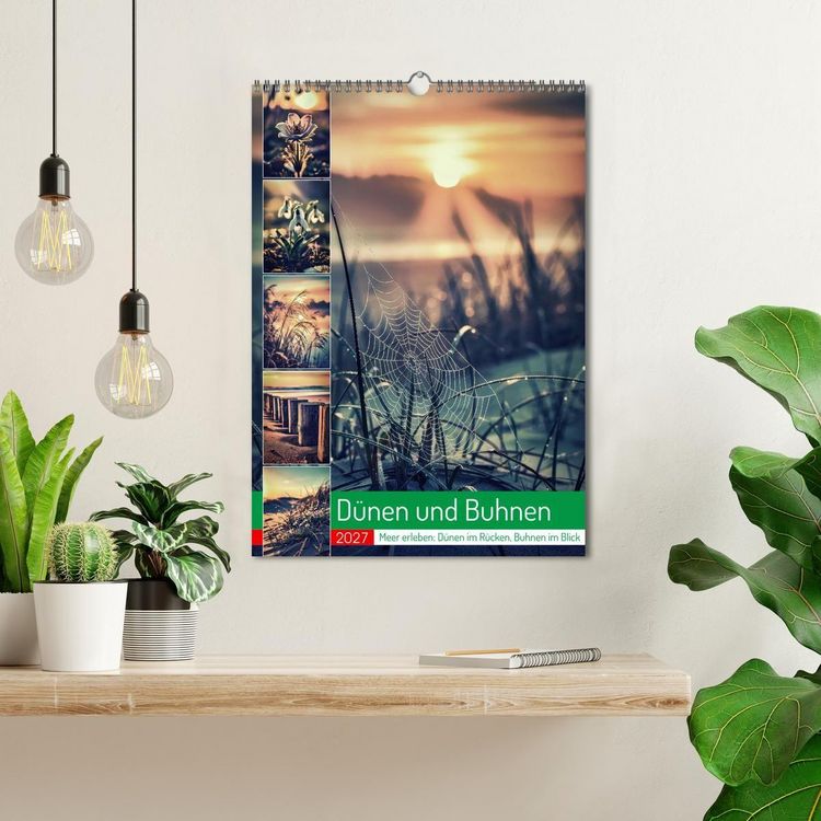 Produktbild: D&uuml;nen und Buhnen (Wandkalender 2027 DIN A3 hoch), CALVENDO Monatskalender