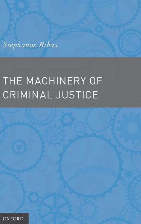 Produktbild: Machinery of Criminal Justice