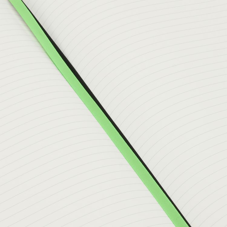 Produktbild: Notizbuch A4 Hardcover Kiwi Green Liniert, 192 Seiten