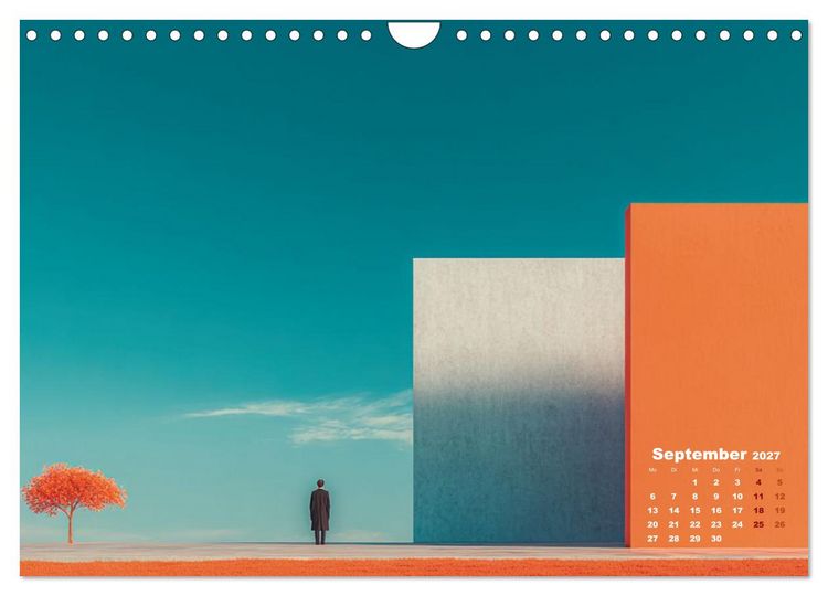Produktbild: Die Essenz der leisen Formen (Wandkalender 2027 DIN A4 quer), CALVENDO Monatskalender