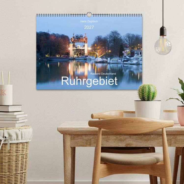 Produktbild: Radland Deutrschland - Ruhrgebiet (Wandkalender 2027 DIN A3 quer), CALVENDO Monatskalender