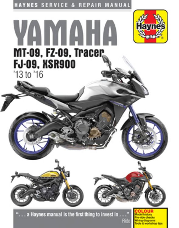 Produktbild: Yamaha MT-09, FZ-09, Tracer, FJ-09, XSR900 (03 -19)