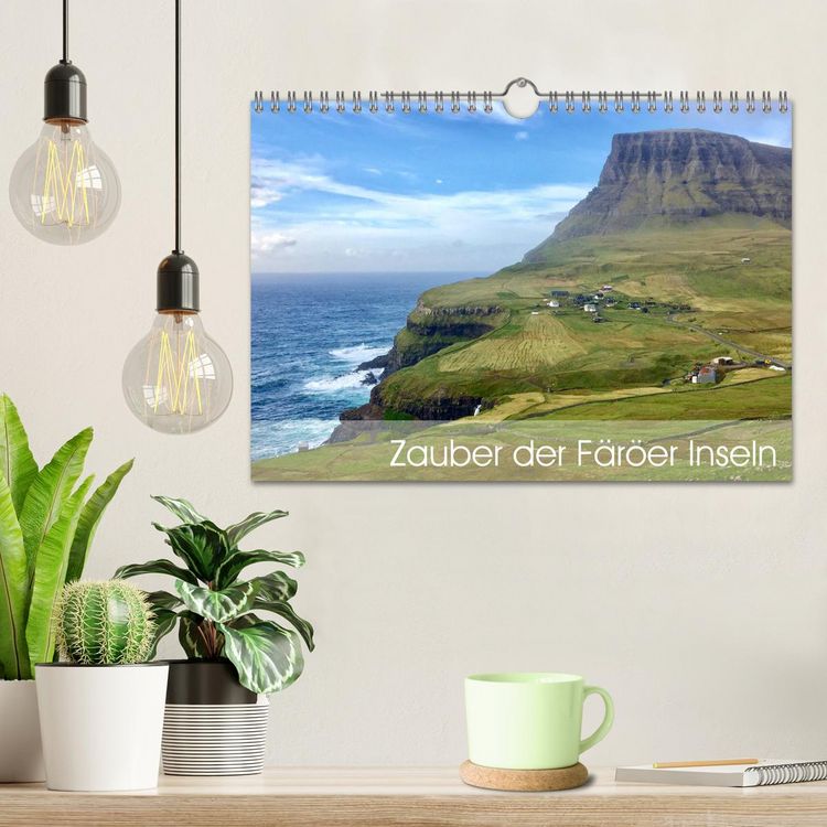 Produktbild: Zauber der F&auml;r&ouml;er Inseln (Wandkalender 2026 DIN A4 quer), CALVENDO Monatskalender