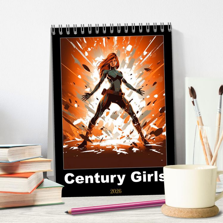 Produktbild: Century Girls (Tischkalender 2026 DIN A5 hoch), CALVENDO Monatskalender