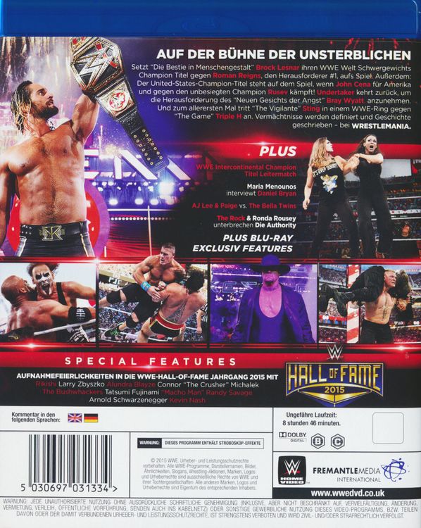 Produktbild: WrestleMania 31 [2 BRs]