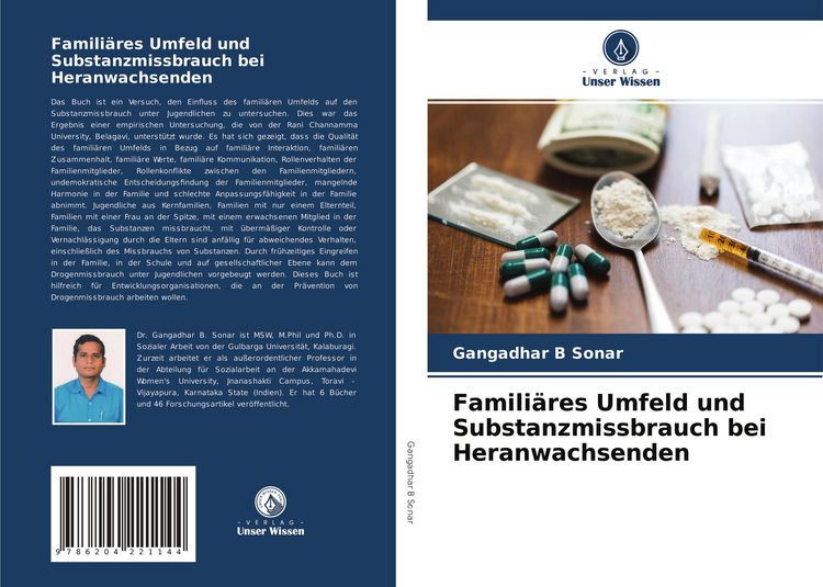 Produktbild: Famili&auml;res Umfeld und Substanzmissbrauch bei Heranwachsenden