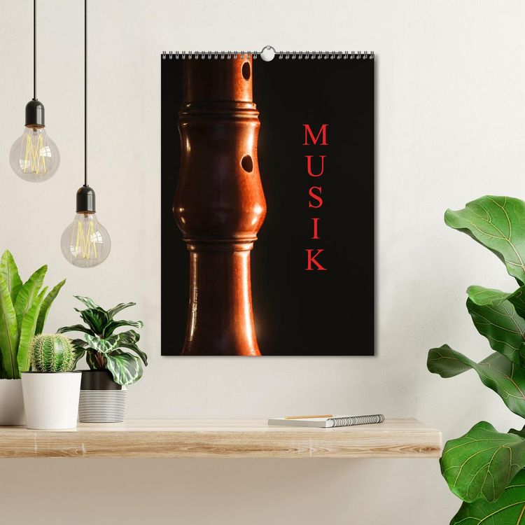 Produktbild: Musik (Wandkalender 2026 DIN A3 hoch), CALVENDO Monatskalender
