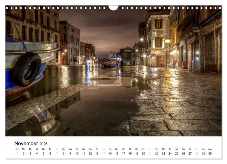 Produktbild: Venedig - La Serenissima 2026 (Wandkalender 2026 DIN A3 quer), CALVENDO Monatskalender