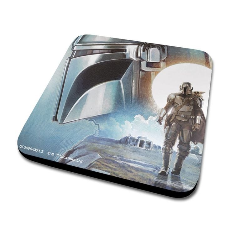Produktbild: THE MANDALORIAN AND GROGU (BOUNTY HUNTERS) MUG COASTER KEYCHAIN GIFT SET
