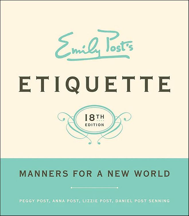Produktbild: Emily Post's Etiquette
