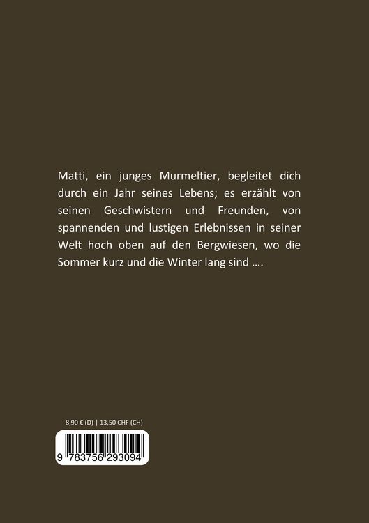 Produktbild: Matti, das kleine Murmeltier
